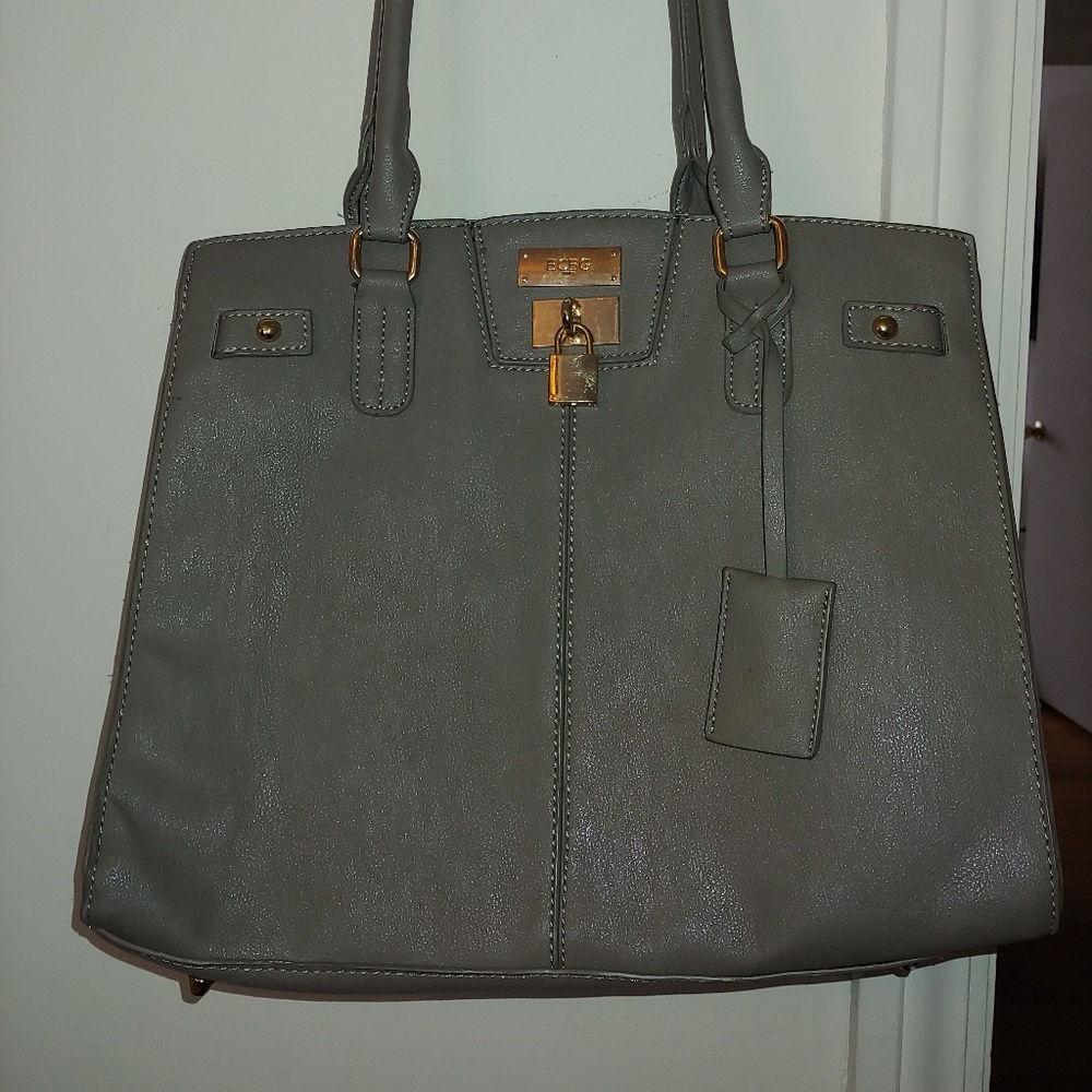 BCBG Paris Key & Lock Tote